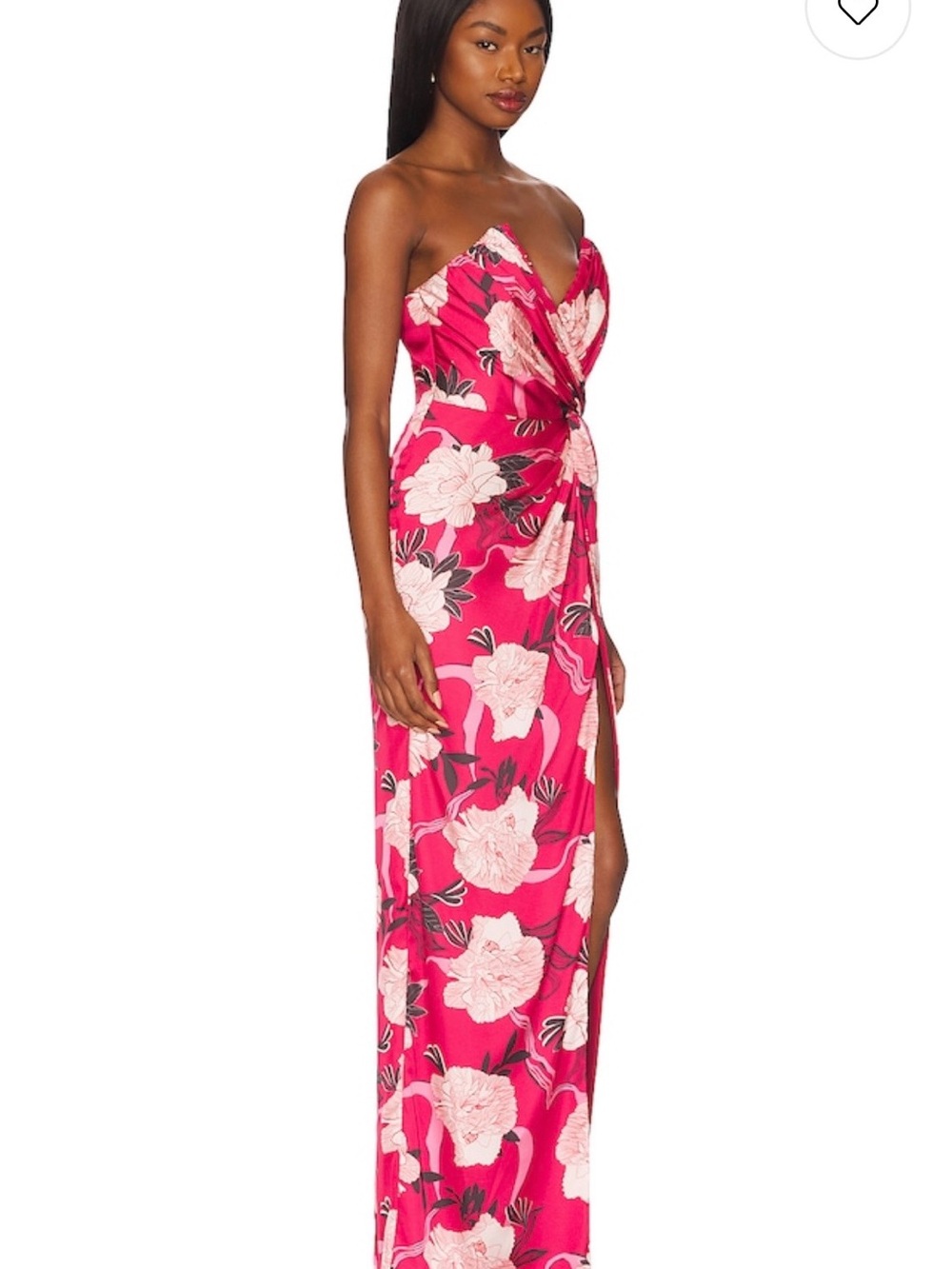Katie May Red Floral Maxi Dress - Picture 2 of 6